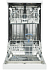 Купить Посудомоечная машина Schaub Lorenz SLG SW4700 preview 3