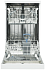 Купить Посудомоечная машина Schaub Lorenz SLG SW4400 preview 3